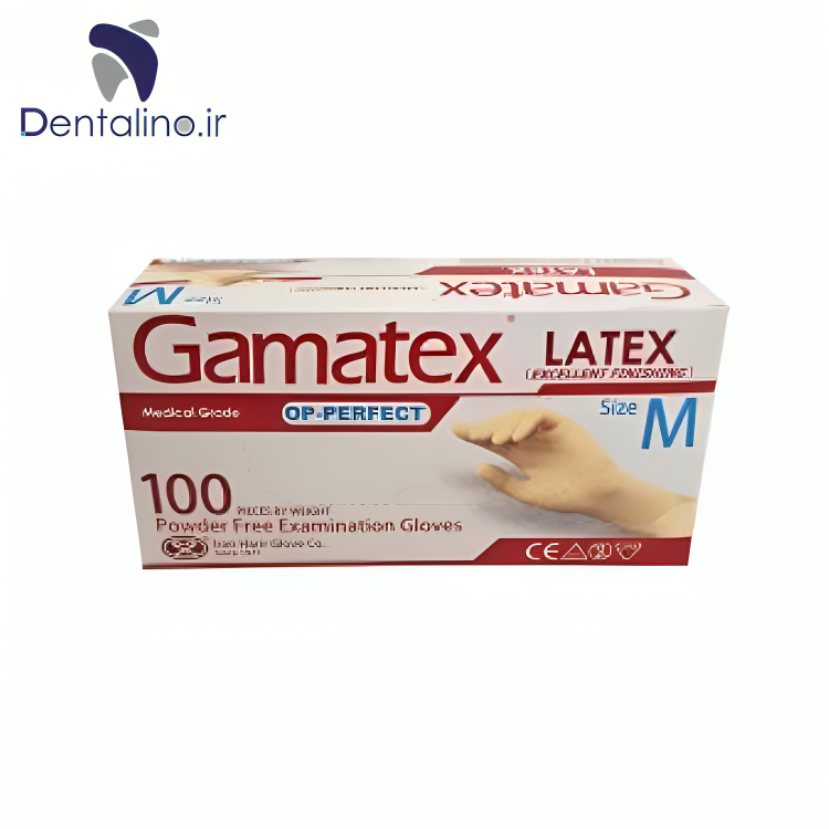 دستکش لاتکس بدون پودر اوپی پرفکت