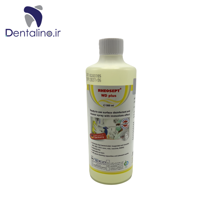 ضدعفونی کننده سطوح نیم لیتری ریوسپت دبلیودی پلاس