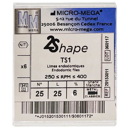 فایل روتاری ۲شیپ میکرومگا Micro Mega 2Shape