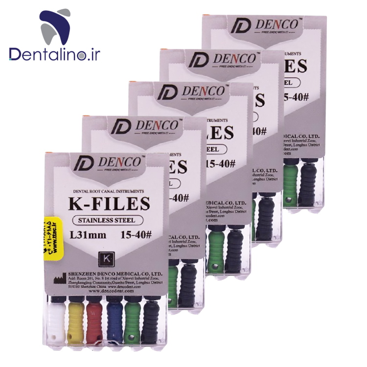 فایل دستی k-file استیل دنکو Denco (طول 31)