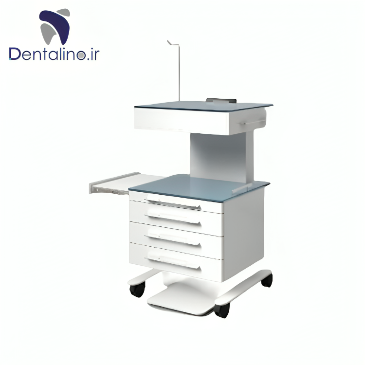 ترالی جراحی 4 کشو دندانپزشکی مدل TSP 1