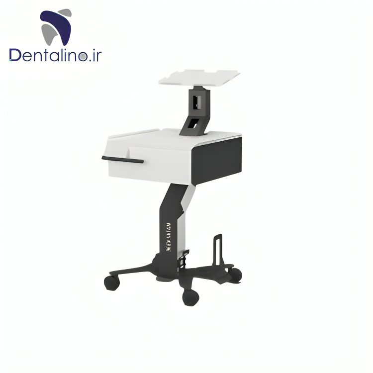 ترايلی اسكنر با كشو ، پايه كيس و سينی لپ تاپ متحرك TRN 4 KS 2