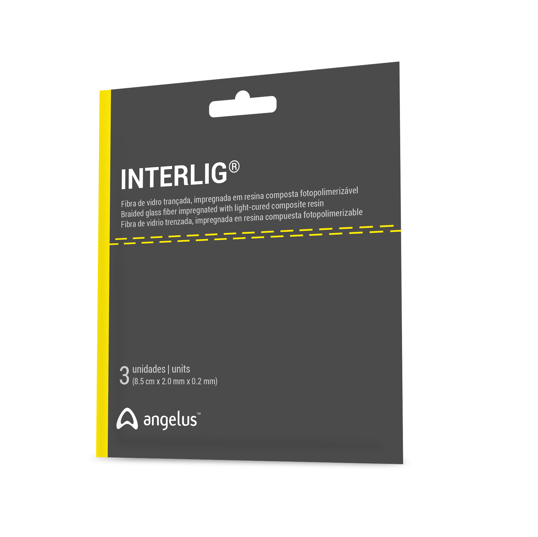 نوار فایبر و اسپلیت دندان انجلوس Angelus Interlig