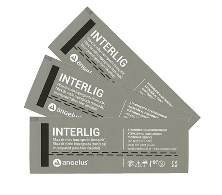 نوار فایبر و اسپلیت دندان Angelus Interlig