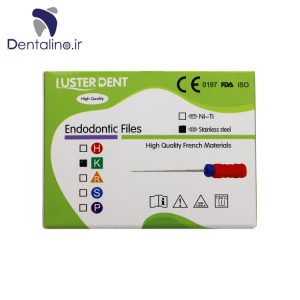 فایل دستی لاستردنت LusterDent K-File CRC