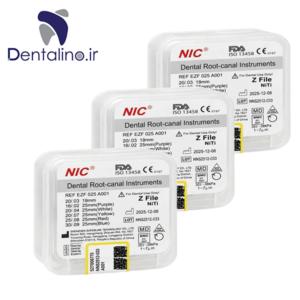 فایل روتاری Z کاربری آسان گلد 25mm NIC