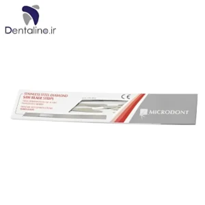 نوار پرداخت استیل الماسه با مرکز اره میکرودونت MicroDont